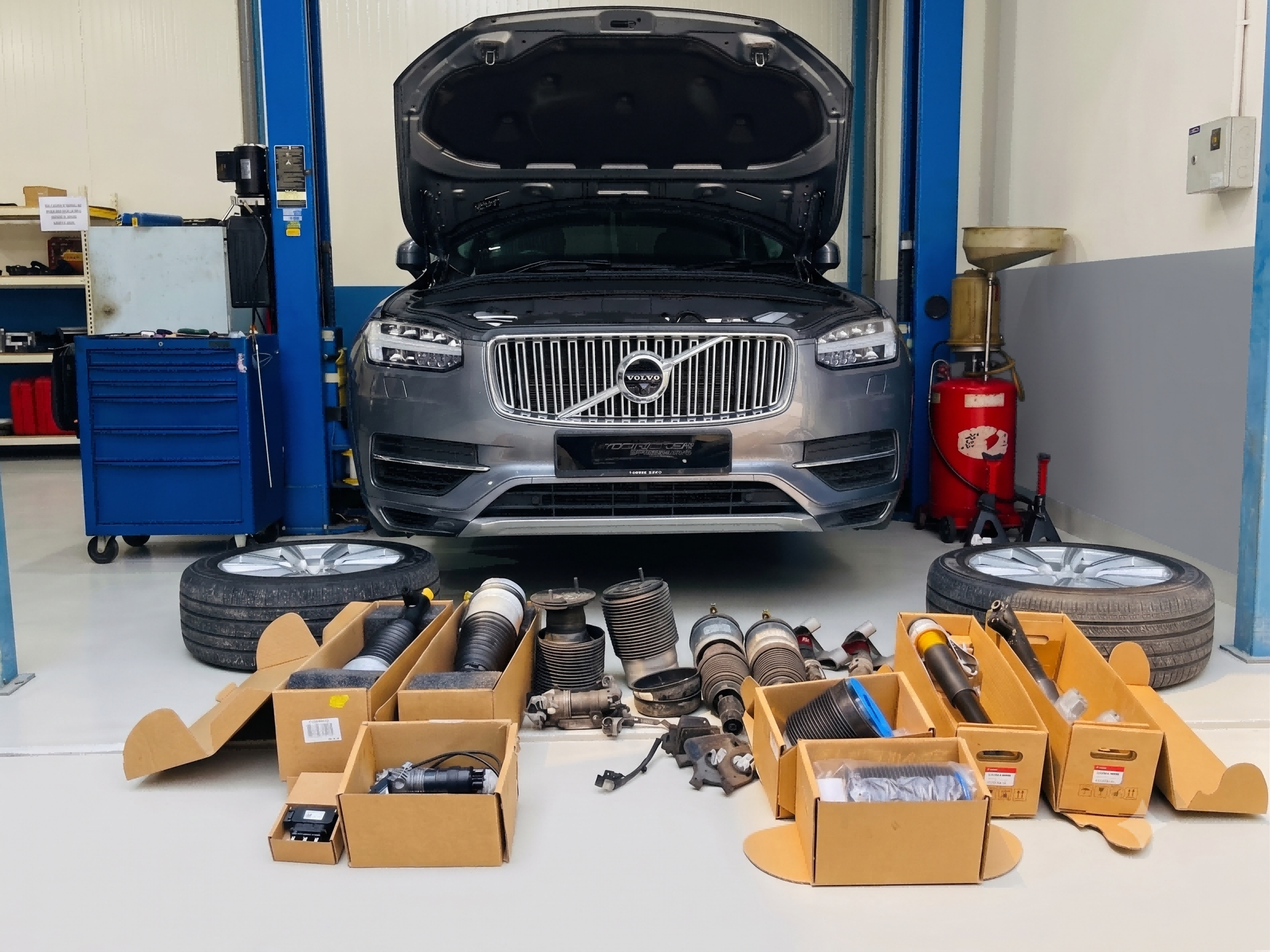 Cardeck suspension service visual